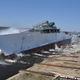 The USNS Maury is launched at VT Halter Marine in 2013. Photo credit: National Museum of the U.S. Navy